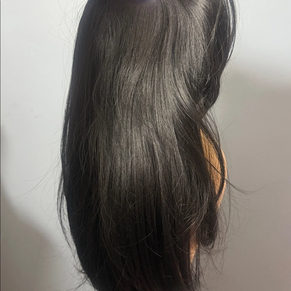 Black Women's Synthetic Wig topper